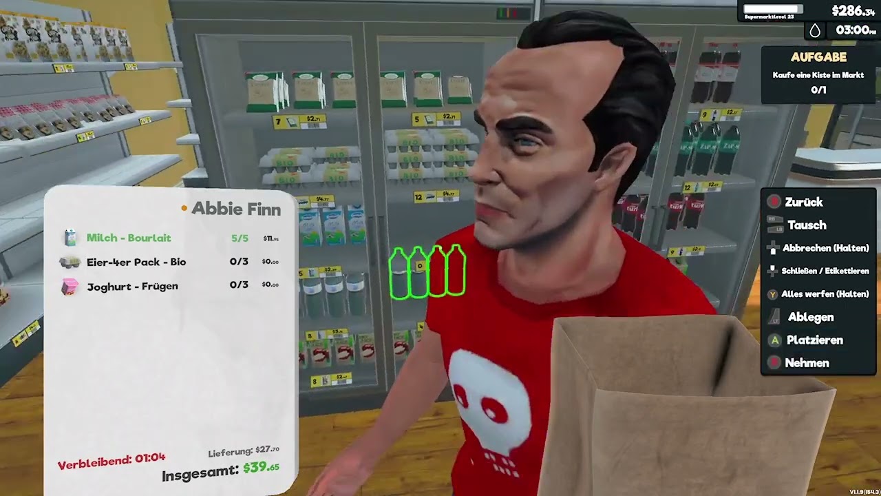 Supermarket Simulator : Billig Das Willig , Im Brand Erbisdorf Laden ist Das Chaos los (Folge 1)