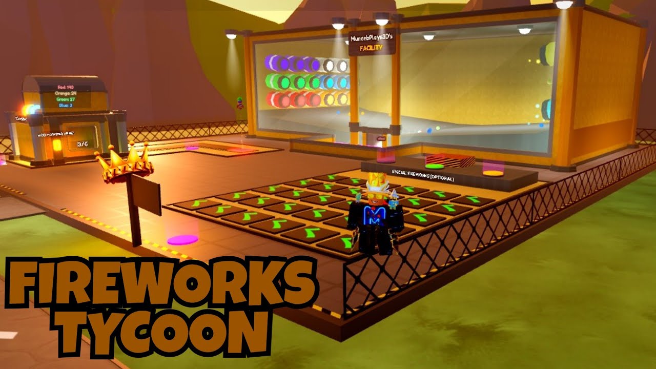 Fireworks Tycoon 🎉 in Roblox