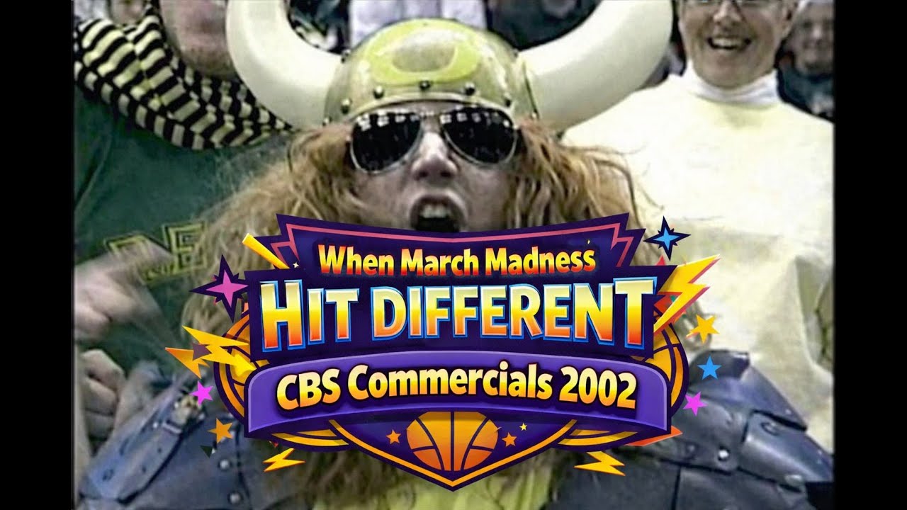 When March Madness Hit Different | CBS Commercials 2002