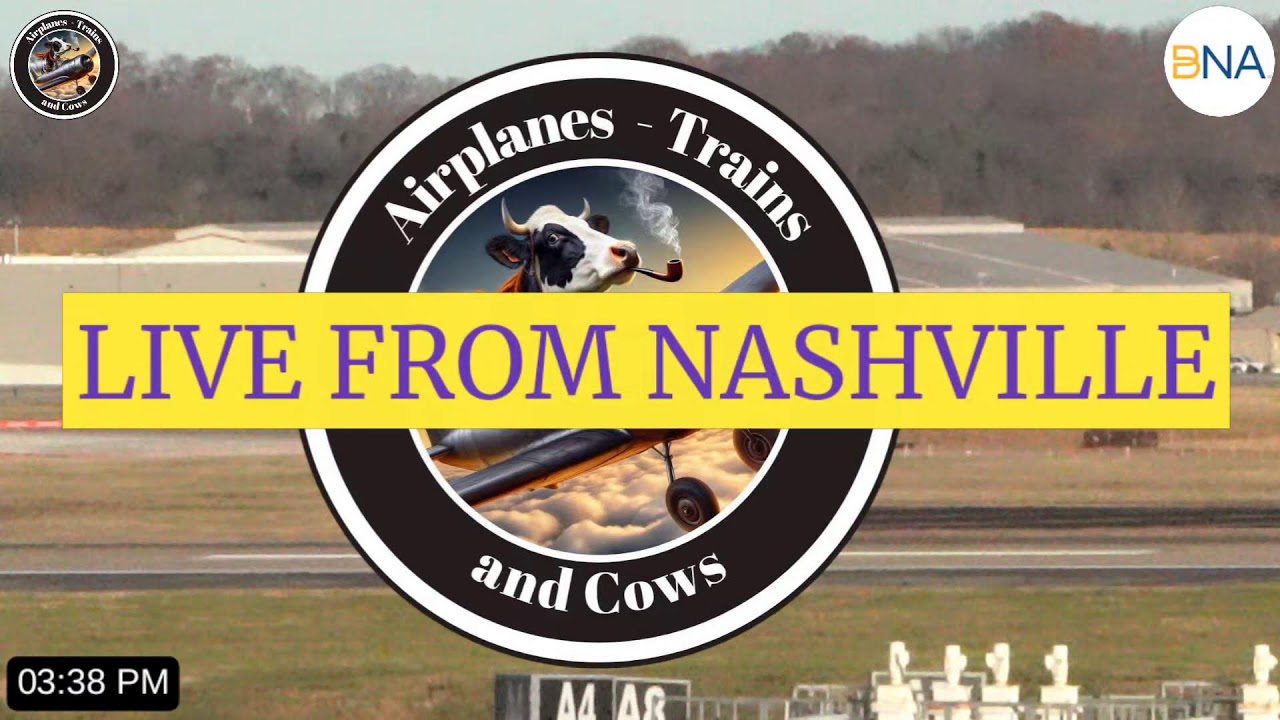 Live Planespotting from Nashville International Airport (BNA)