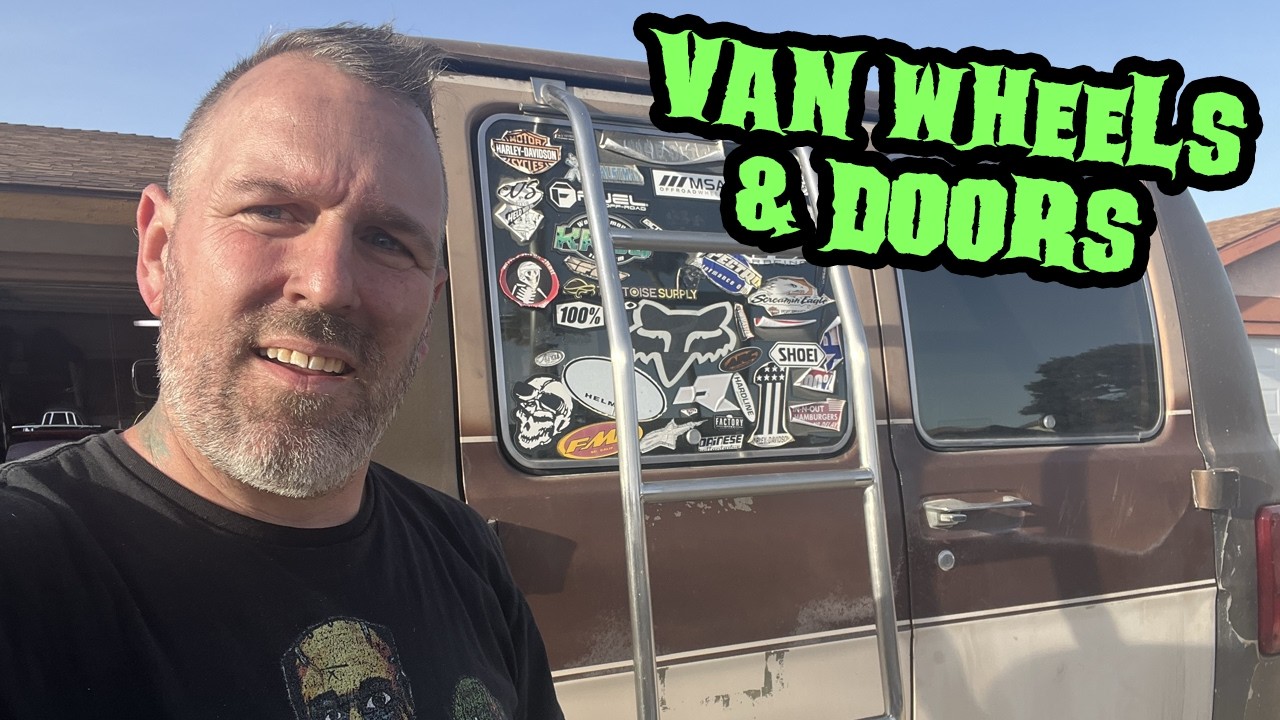 The Spiderweb Wheels Are ON! | Van Build Update
