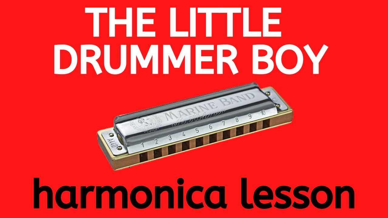 The Little Drummer Boy (Christmas Harmonica Lesson)