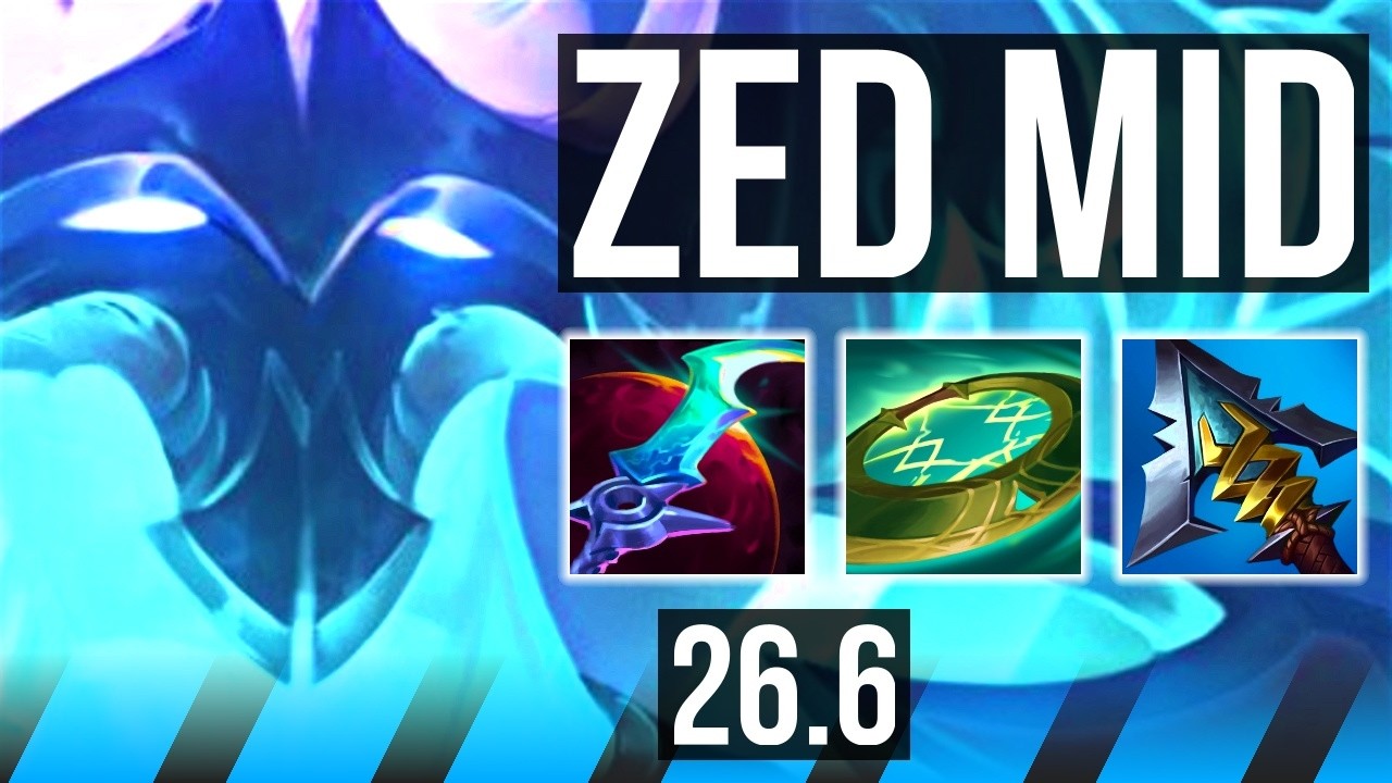 ZED vs SYLAS (MID) | Good KDA: 20/2/4, 49K damage | EUW Master | 26.6