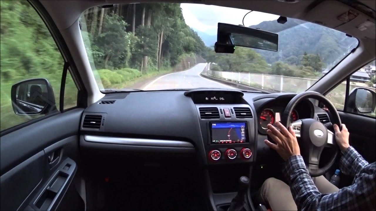 インプレッサG4　1.6L　５MT　 車載動画  群馬県上野村- 神流町