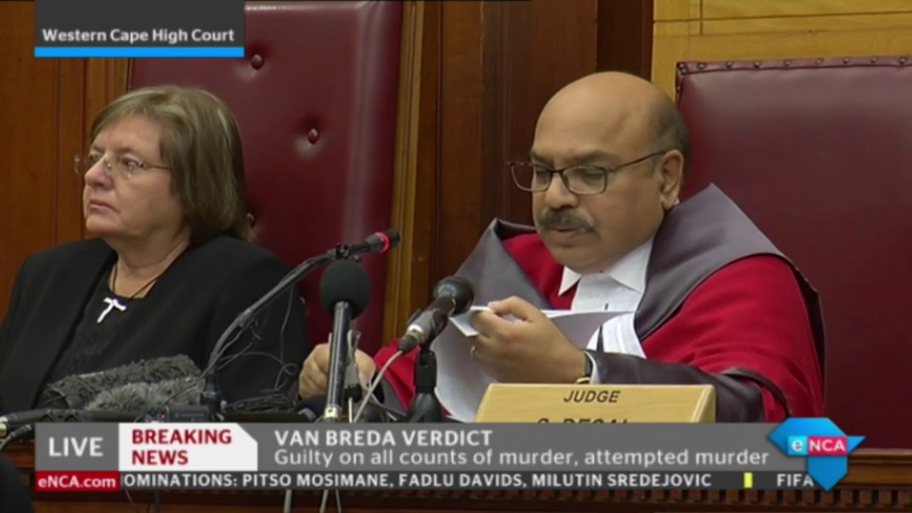 Henri van Breda guilty of murder