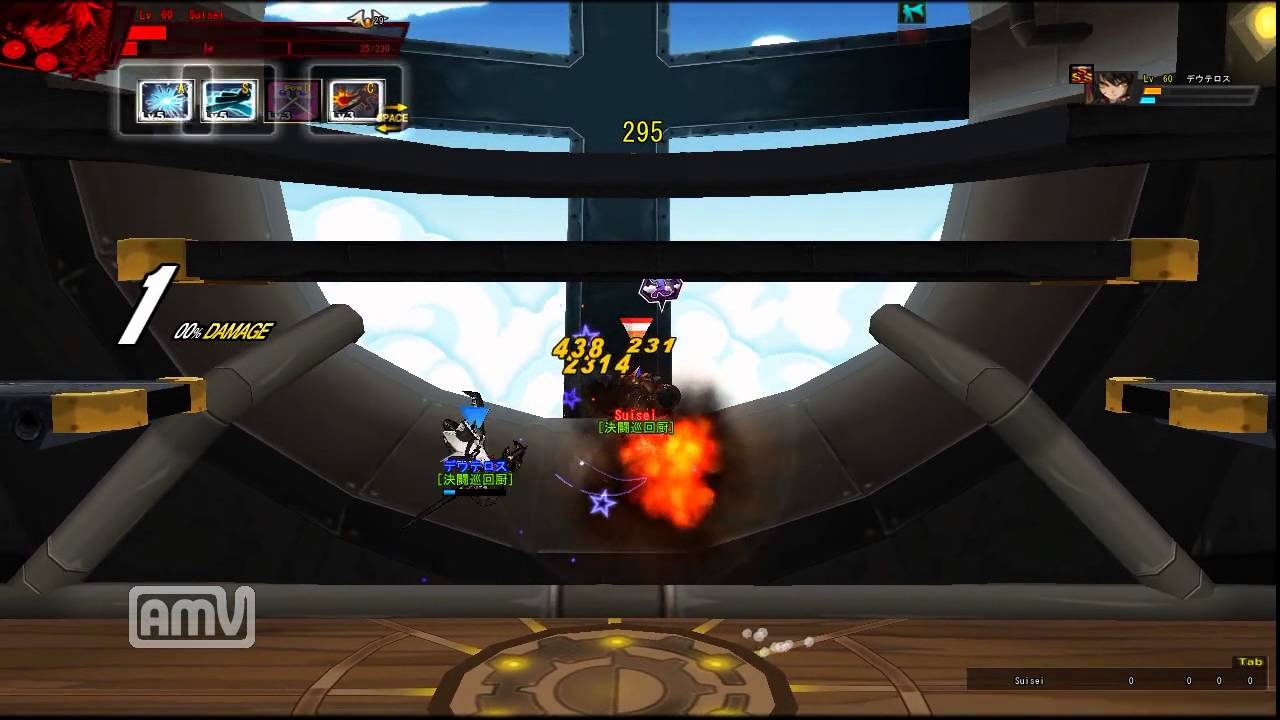 [Elsword JP]Reckless Fist vs Veteran Commander PvP