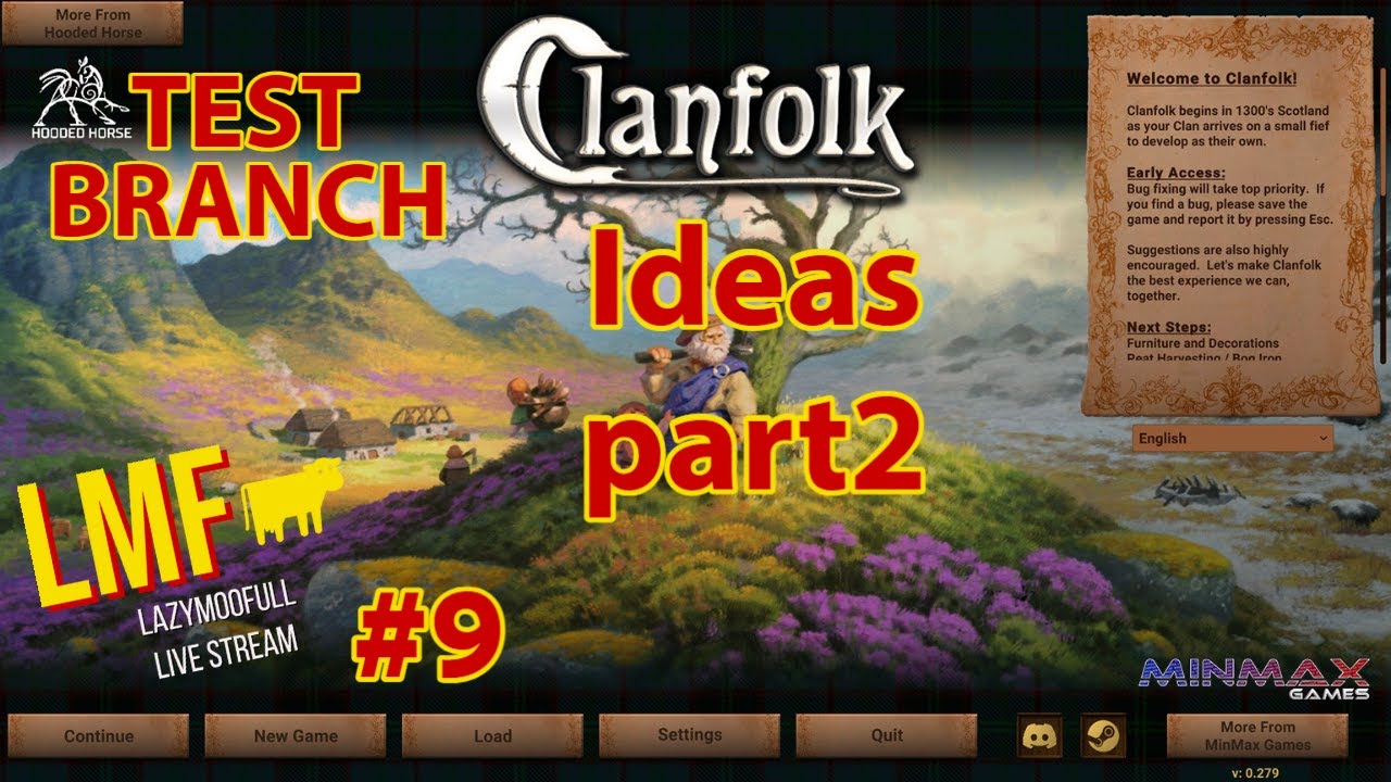 Clanfolk Test Branch: Ideas Points part 2