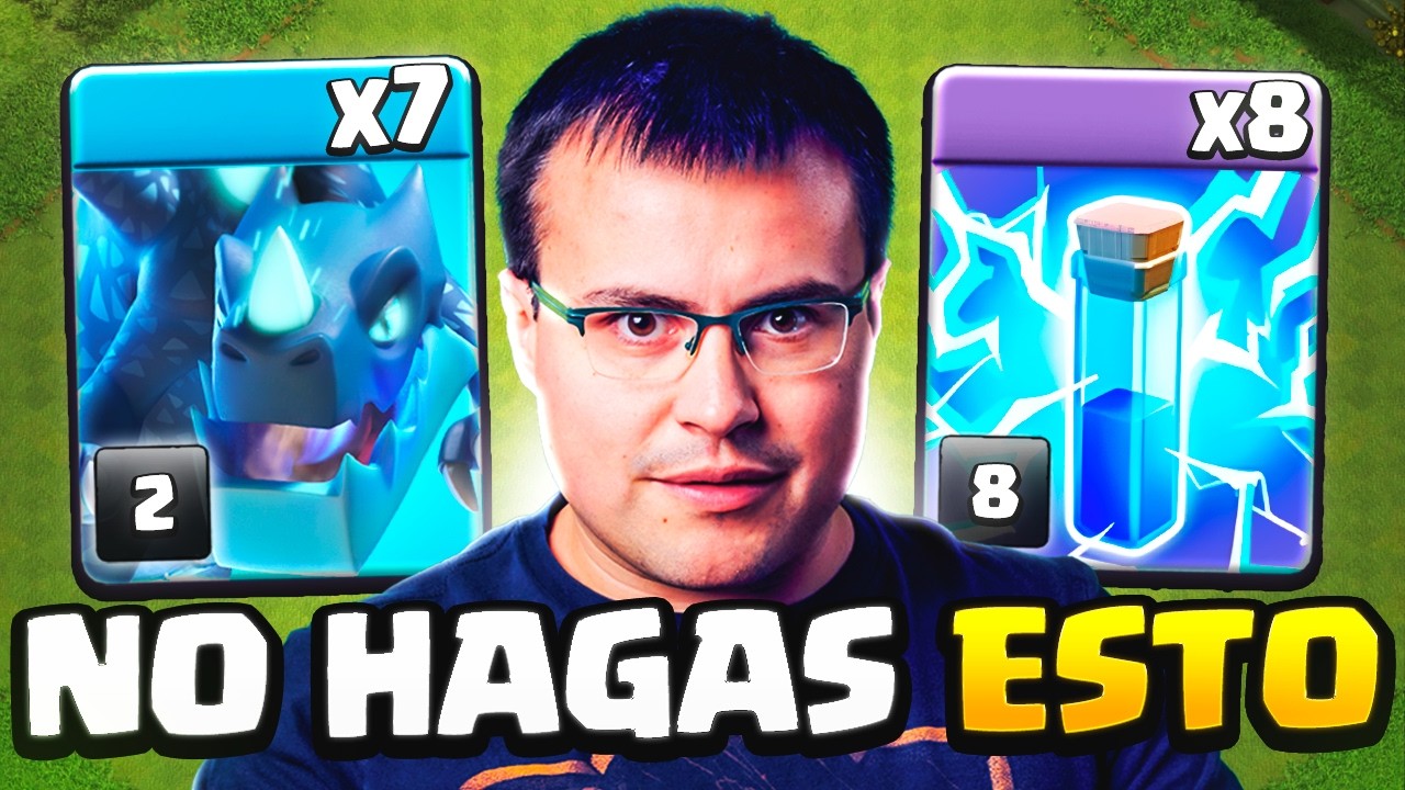 No cometas ESTE ERROR de NOOB con Dragones y Rayos 🐉 Clash of Clans