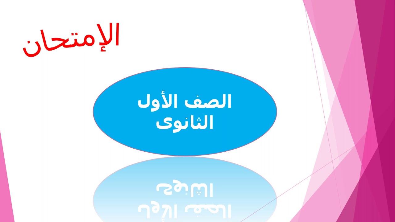 امتحان اللغه الالمانيه للصف الاول الثانوي