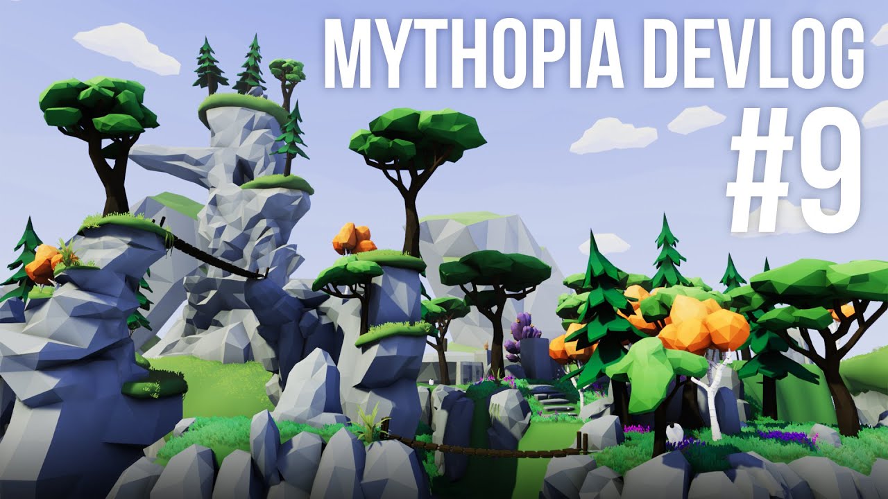 Adding a Parkour Mountain & THICC Sheep to my game :O (Indie Game Devlog)