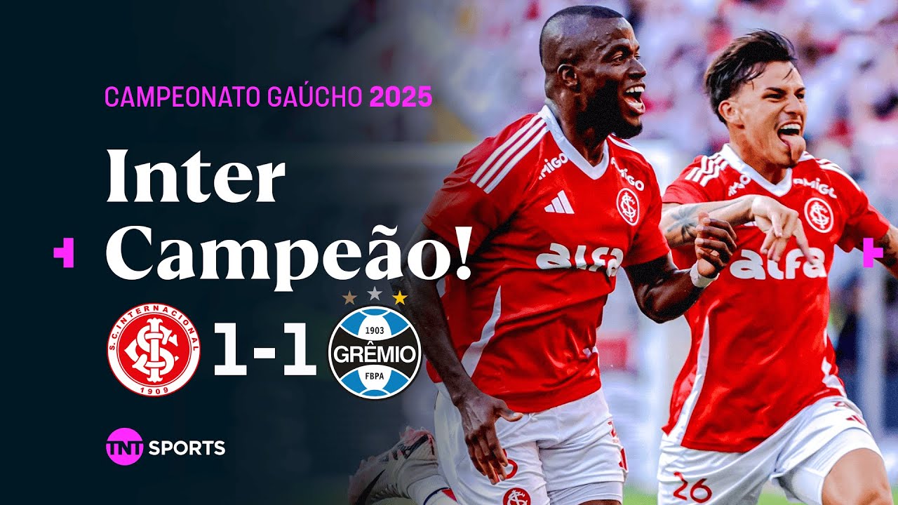VALENCIA FAZ GOLA&Ccedil;O DE FALTA E INTER &Eacute; CAMPE&Atilde;O EM GRENAL COM CONFUS&Atilde;O! INTERNACIONAL 1X1 GR&Ecirc;MIO