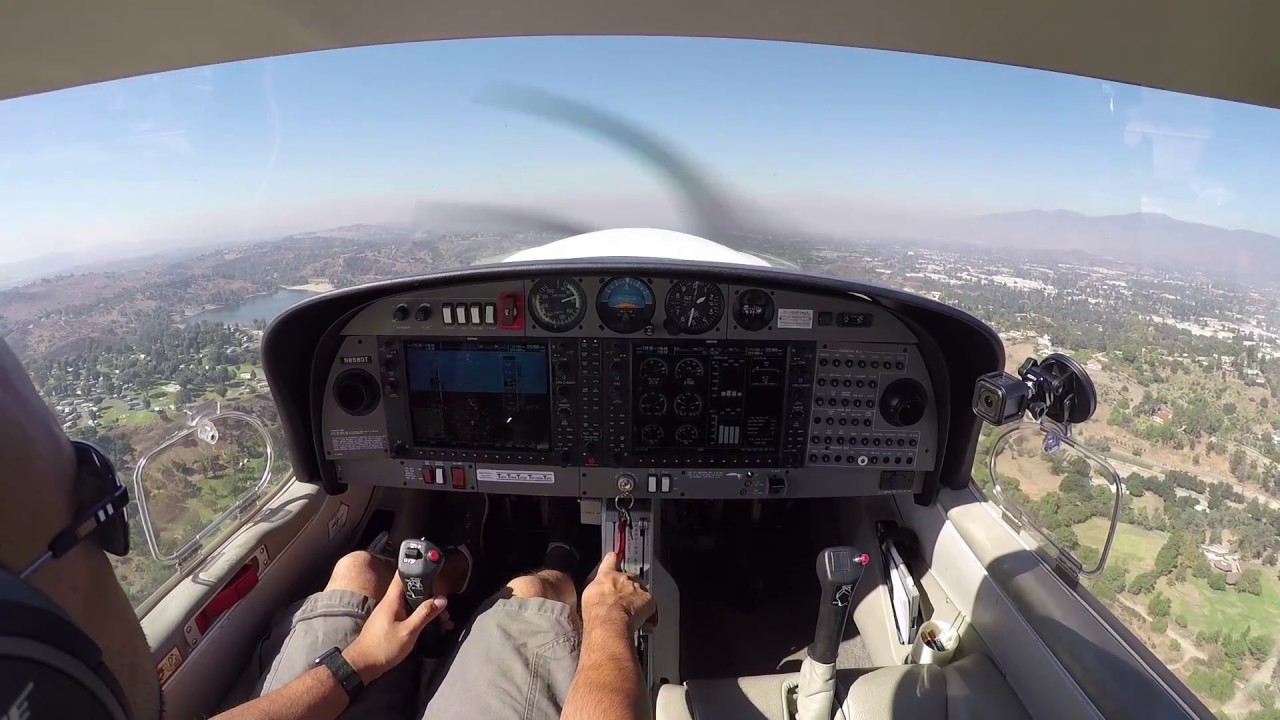 First Solo Flight  & Landing Diamond DA40