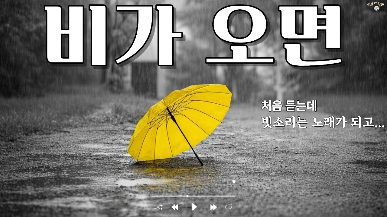 비가 오면… 그때로 돌아가☔ 감성 트로트