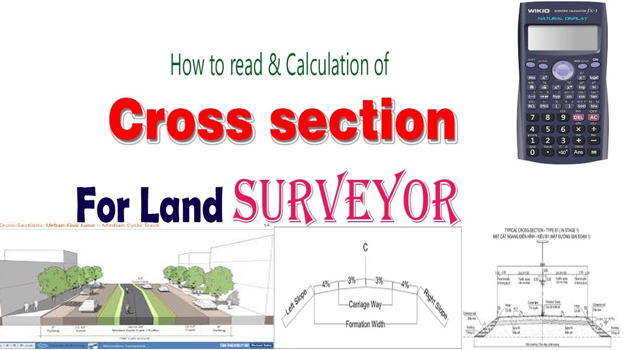 How to read cross section and calculation of reduced level? requested video.