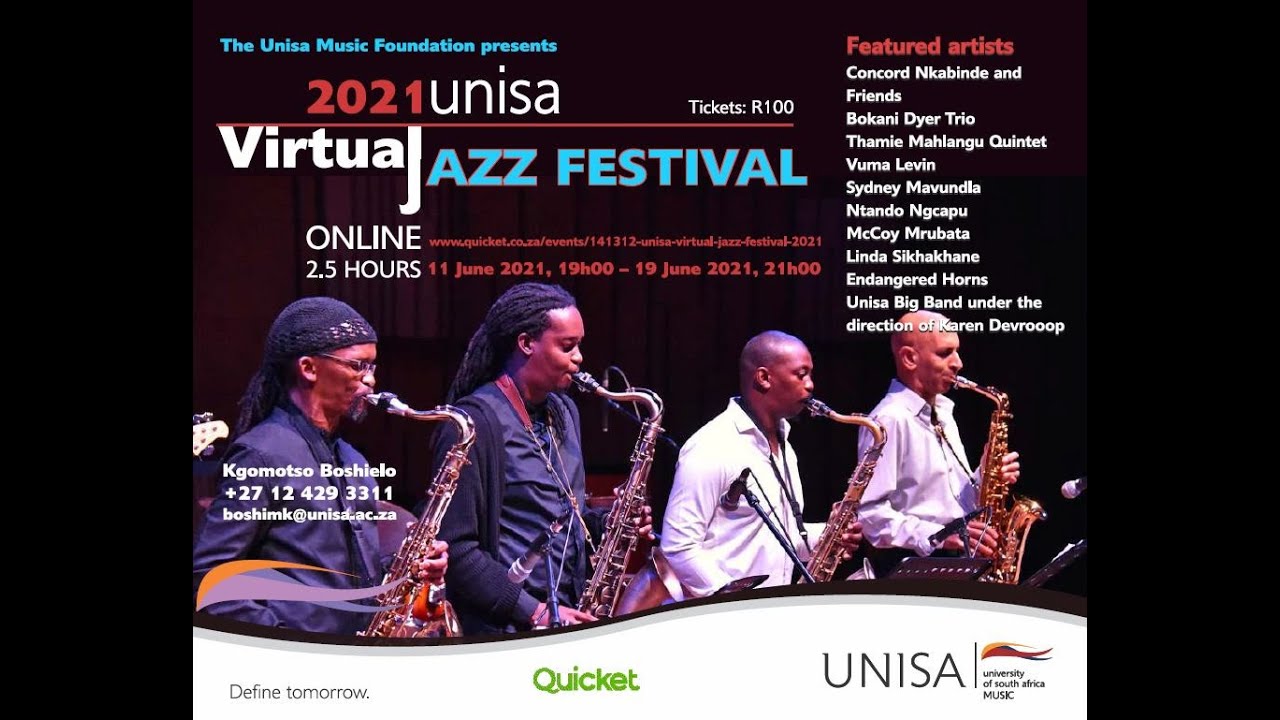 2021 Unisa Virtual Jazz Festival
