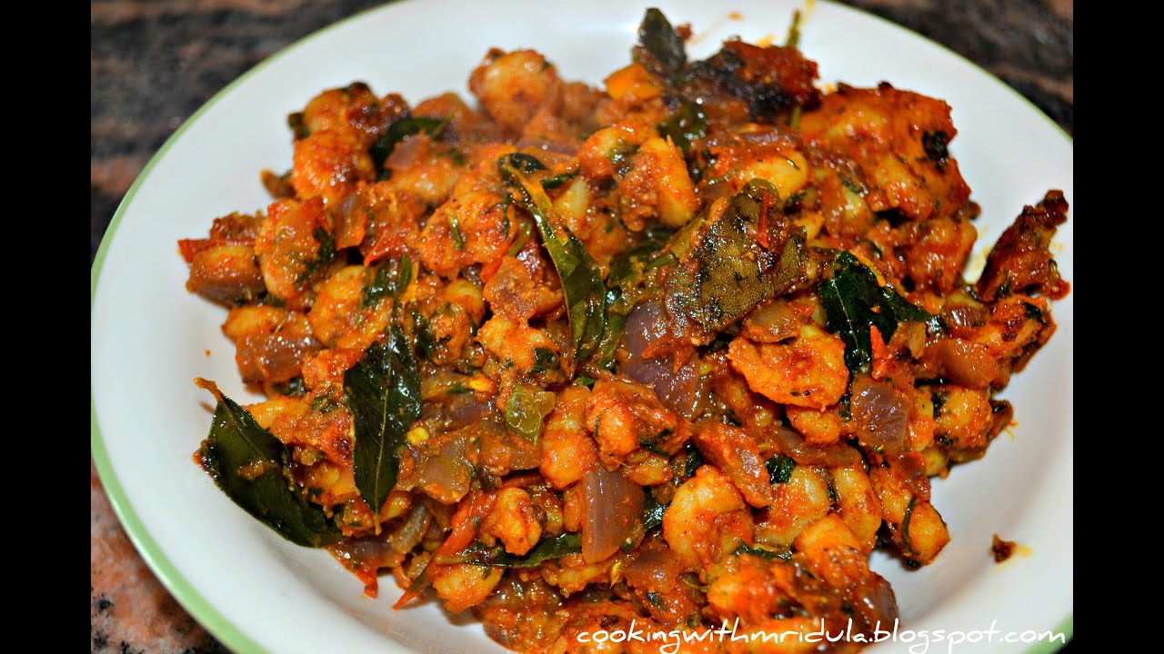 Shrimp Curry - Royyala Iguru w/ English subtitles