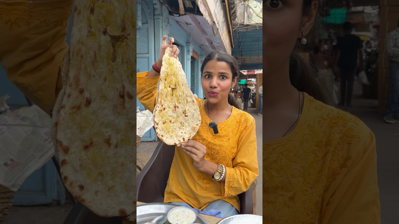 Rs 100 Vs 600 Cheap Vs Expensive Unlimited Thali Challenge 😱| Street Vs Restaurant Thali #shorts