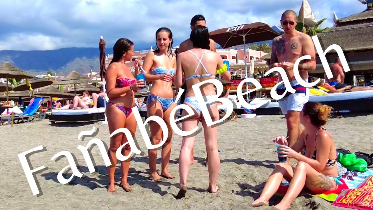 Beach walk | Playa de Torviscas, Fañabé Beach | Costa Adeje | TENERIFE