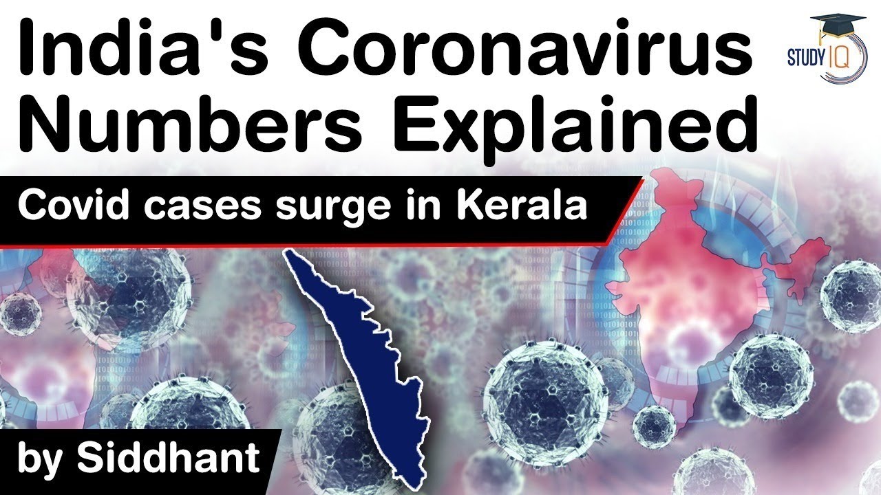Coronavirus Cases in India explained - Covid 19 cases surge in Kerala #UPSC #IAS