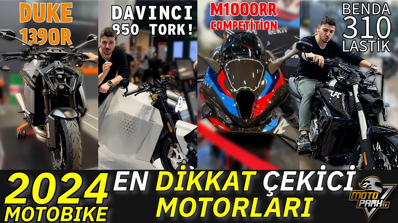 2024 MOTOBIKE EN Dikkat Çekici Motorlarını Tek Videoda Topladık !!  / Neler Var Neler ?