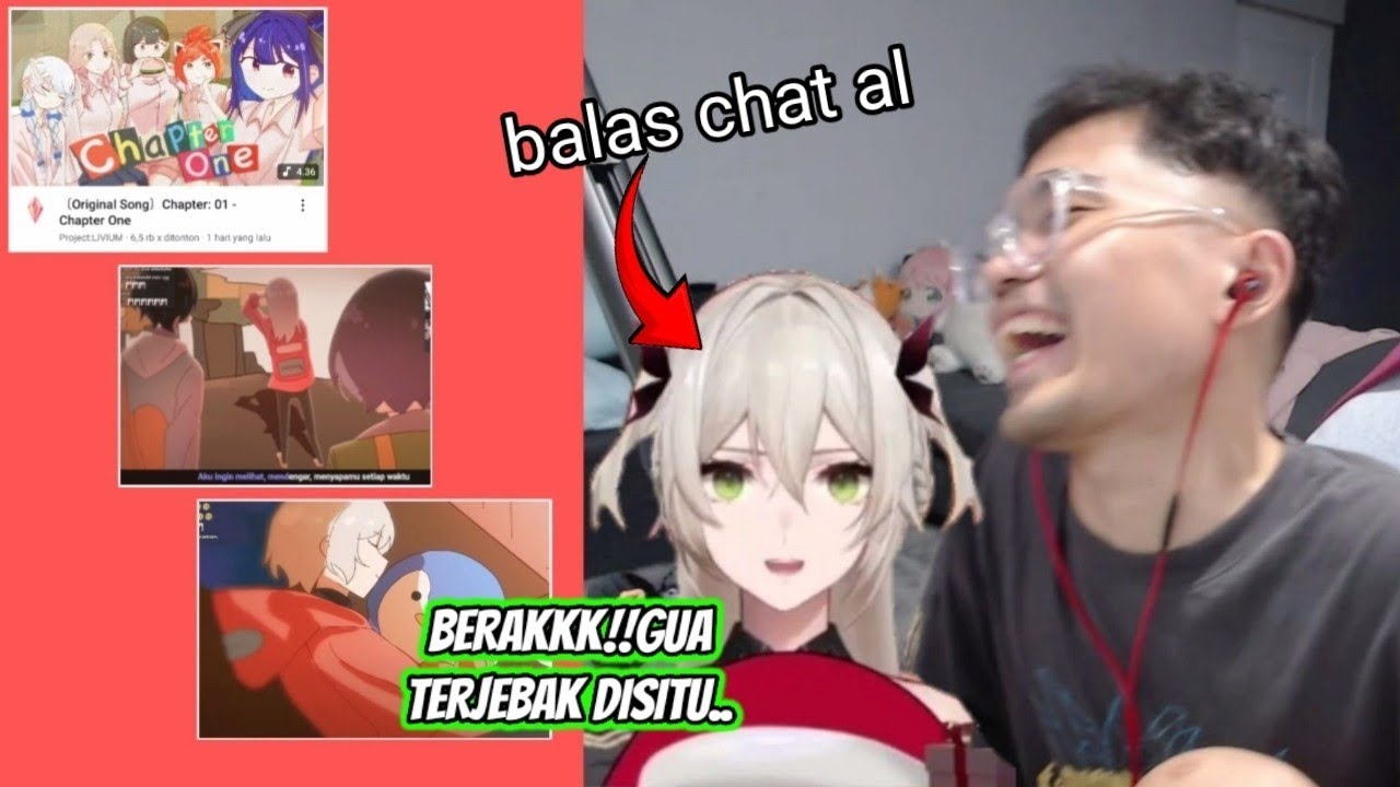 Bang AL reaction lagu baru Livium chap 1 nemuin easter EGG birjon langsung di kirim ke ndan via