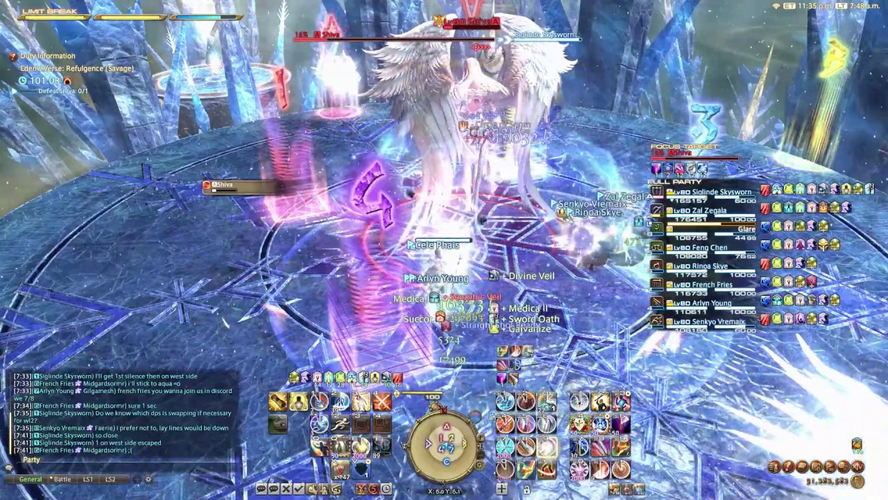 E8S Eden's Verse: Refulgence (Savage) Wyrm's Lament 2
