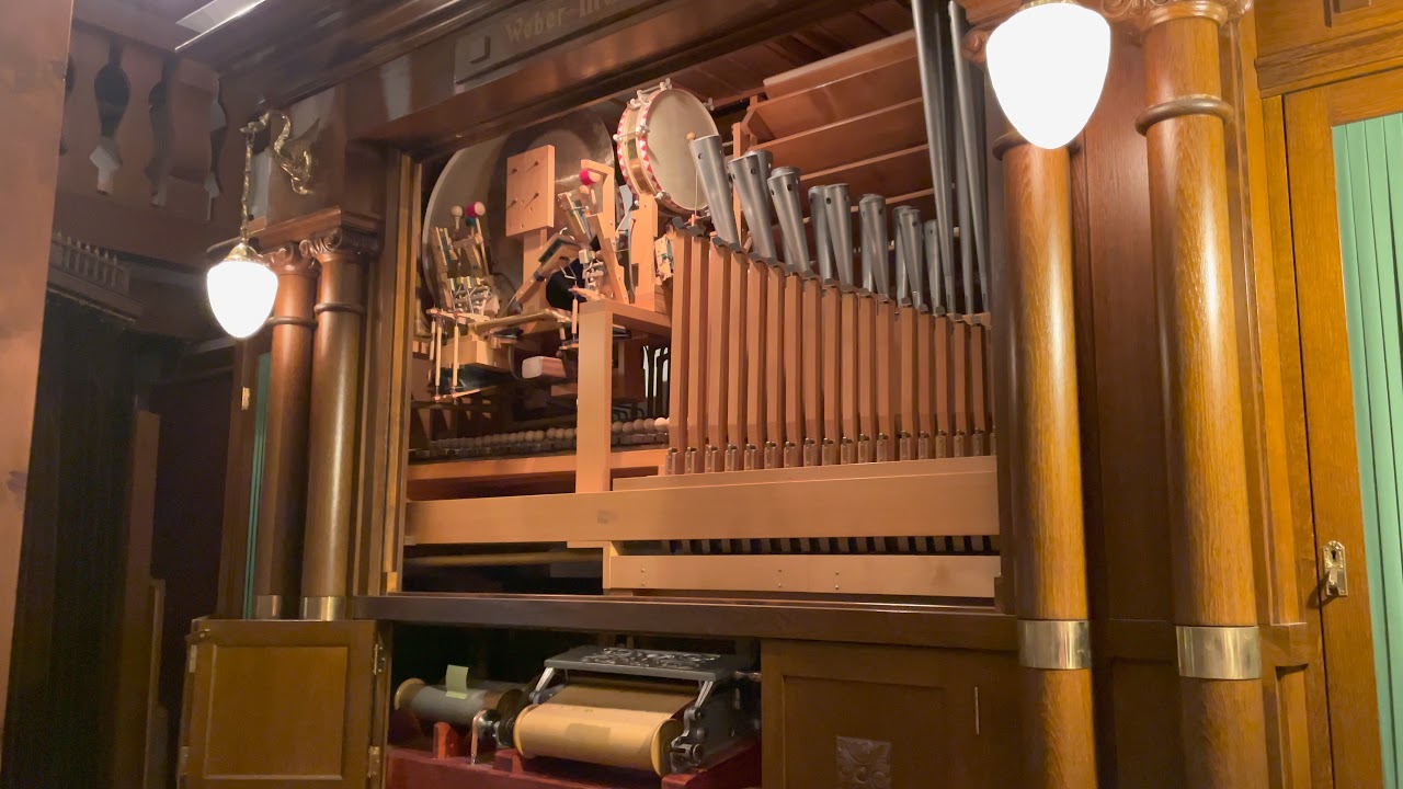 《自動演奏楽器》Weber Maesto 