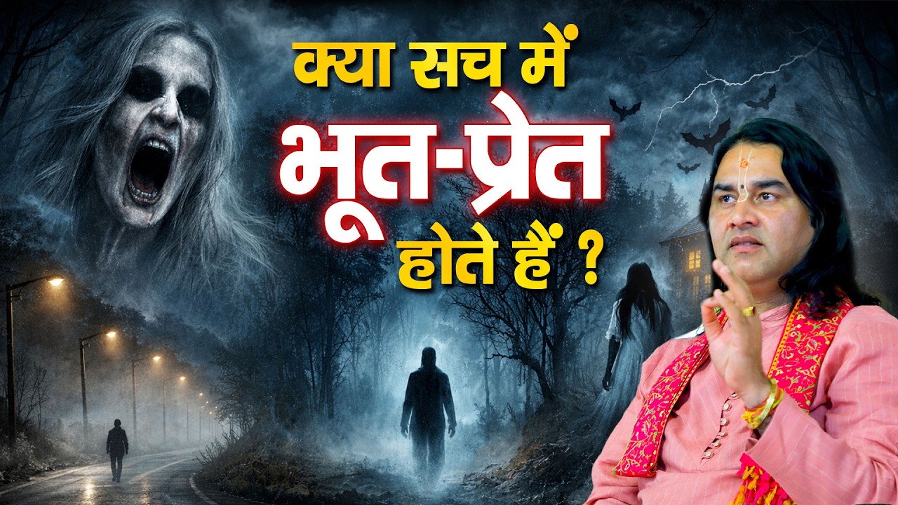 क्या सच में भूत-प्रेत होते हैं ?   Shri Devkinandan Thakur Ji