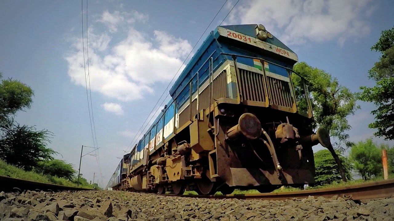 Actions around Loni - GoPro View, Train Misses And Surprises!