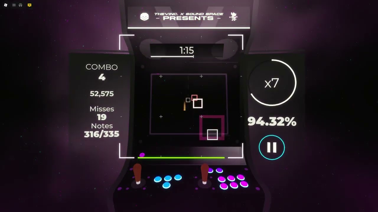Press Start -95.03%- | Sound Space Rhythm