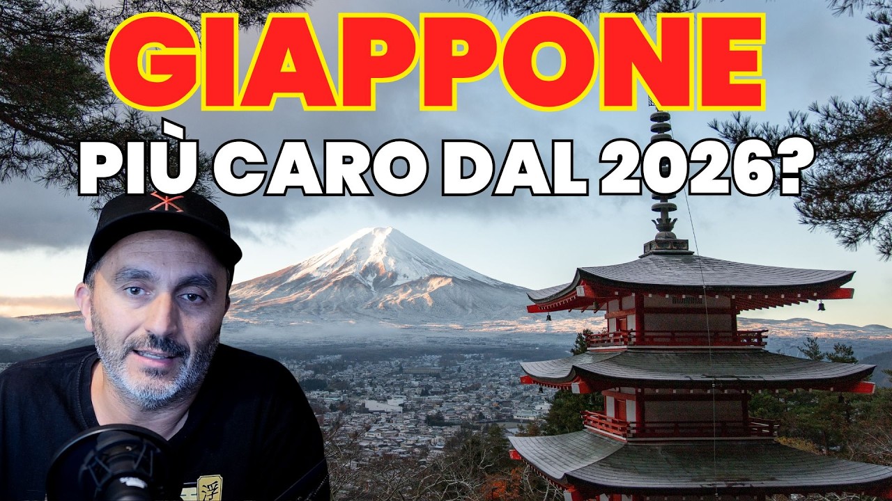 Viaggiare in Giappone sarò più caro dal 2026? Tutta la vertà!