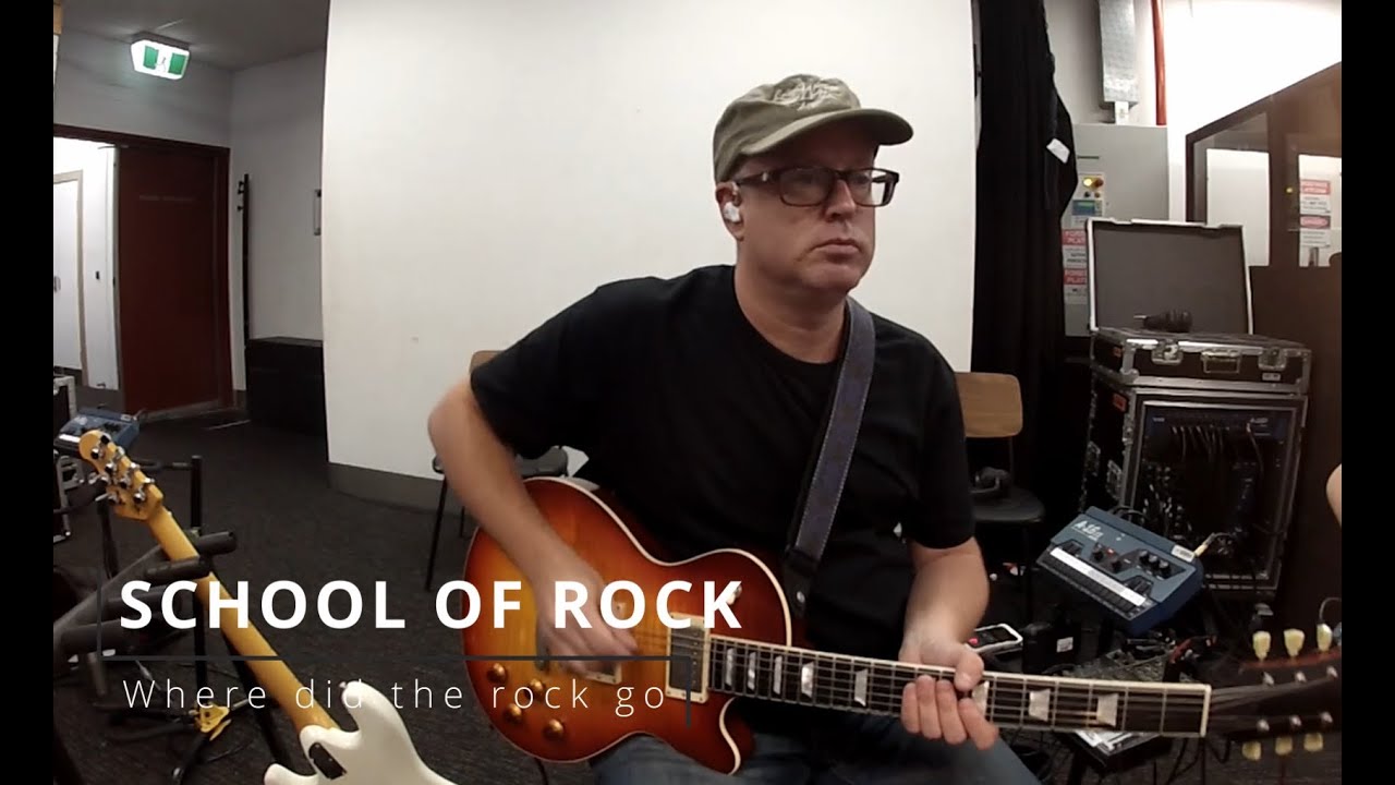 Where did the rock go - School of Rock - Guitar pit cam