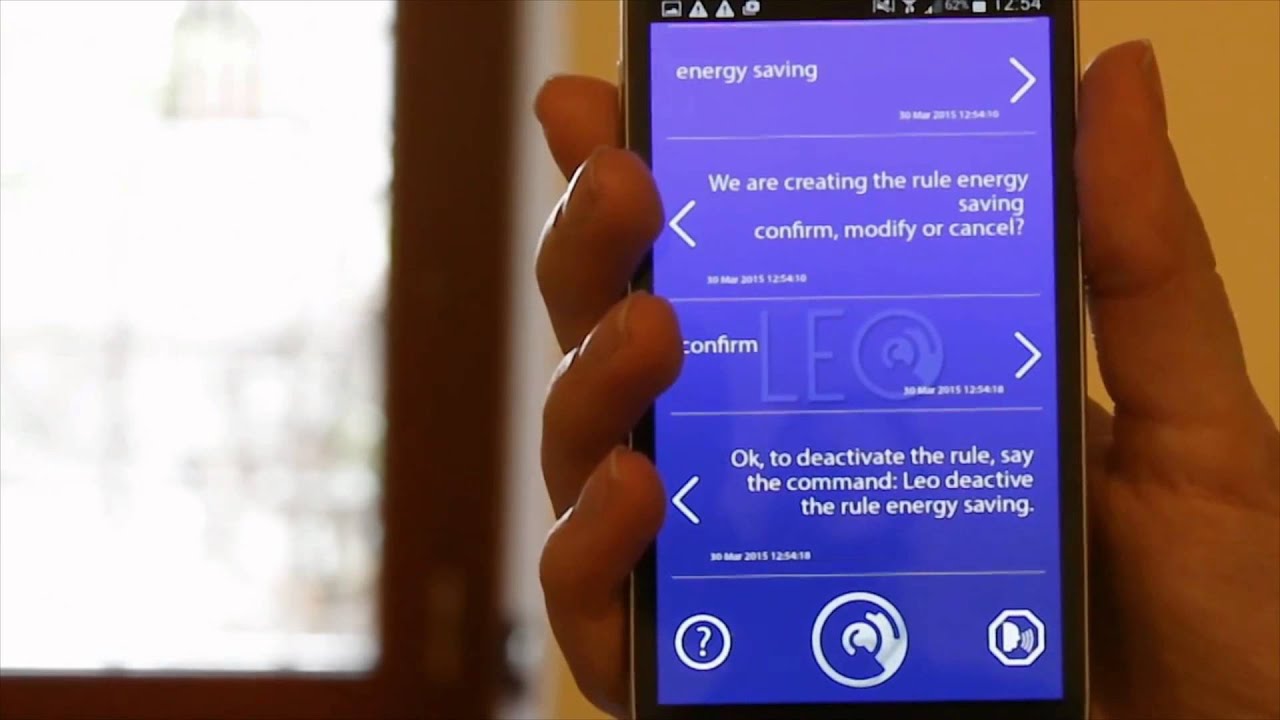 Leo Smart Home - Create rules
