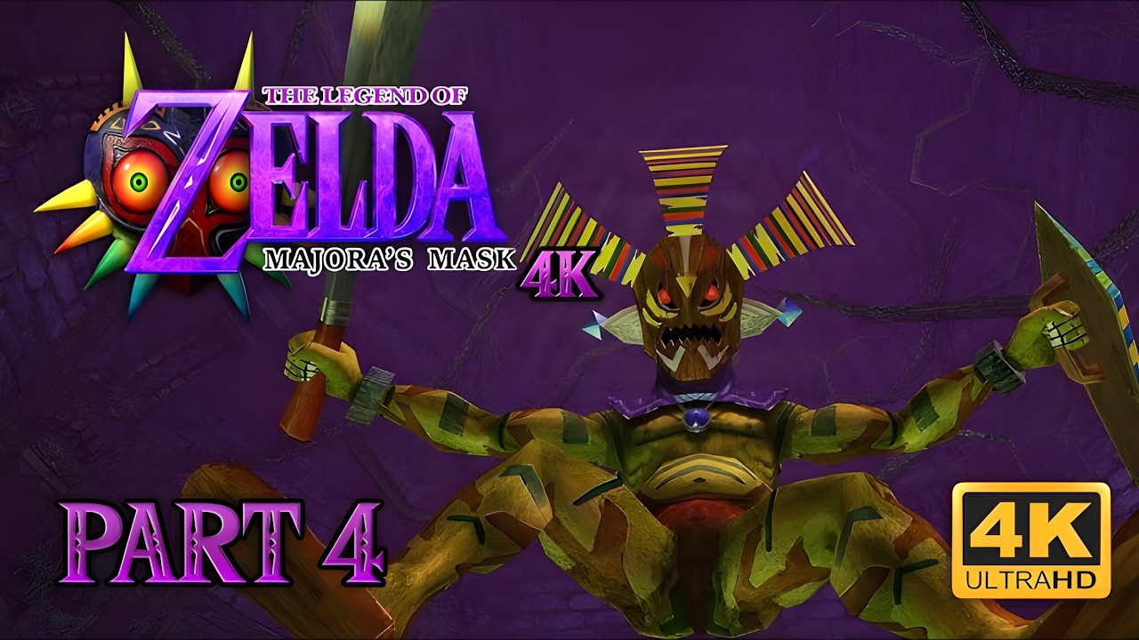 Odolwa Falls| Majora’s Mask 4K Gameplay Max Settings No Commentary + Extra Cutscenes + Side Quests |