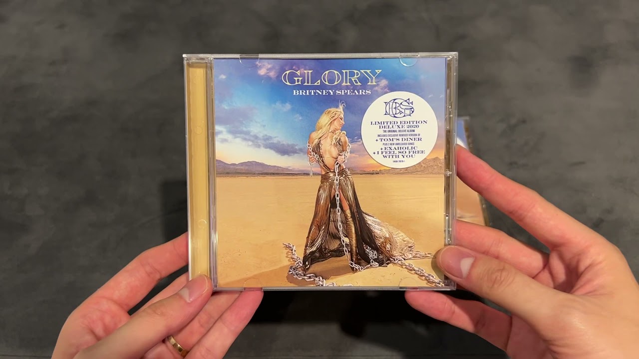 [Unboxing] Britney Spears - Glory Limited Edition Deluxe 2020 (Alternative Covers)