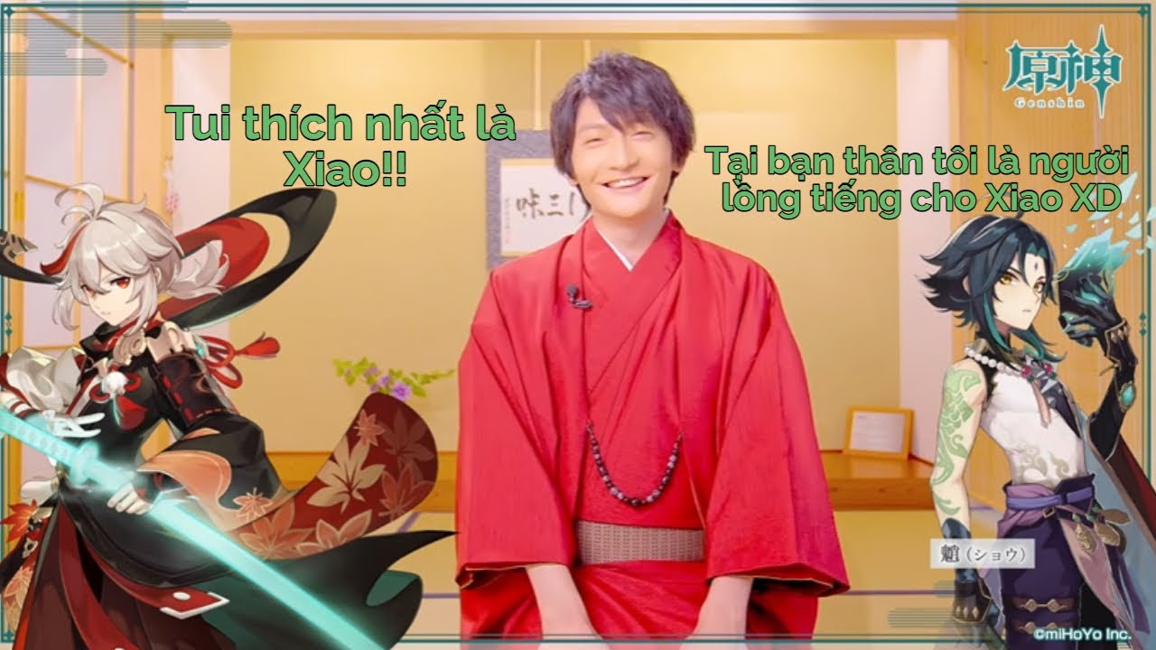 [ VIETSUB ] PHỎNG VẤN DIỄN VIÊN LỒNG TIẾNG CHO NHÂN VẬT KAEDEHARRA KAZUHA - SHIMAZAKI NOBUNAGA