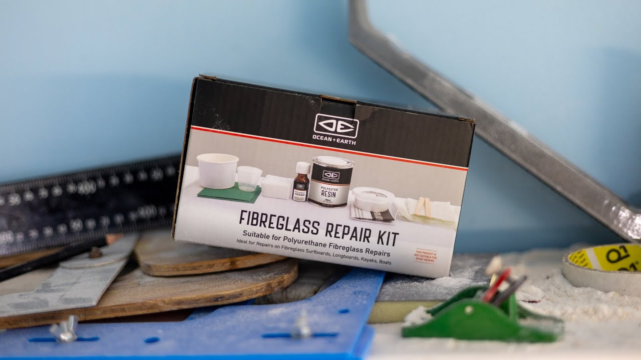 How to Fix a Surfboard Rail Ding | Fibreglass Repair Kit Tutorial