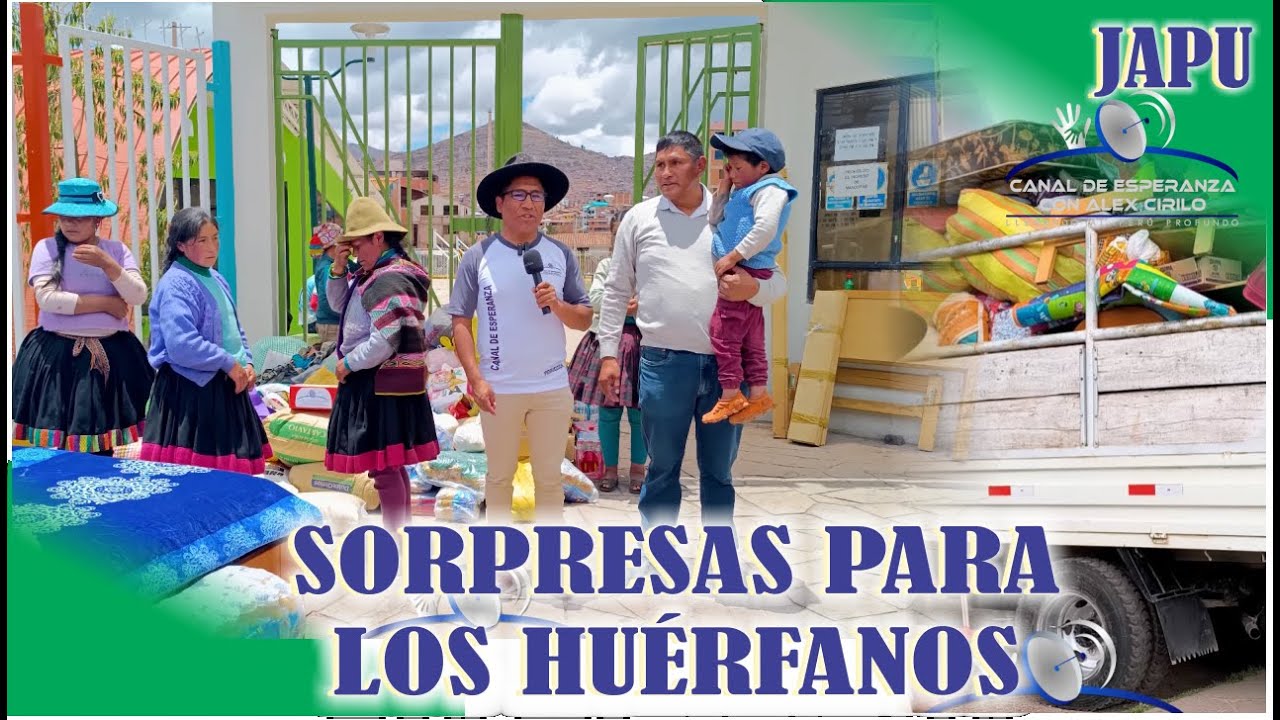 APOYO PARA LOS NIÑOS HUERFANOS DE JAPU