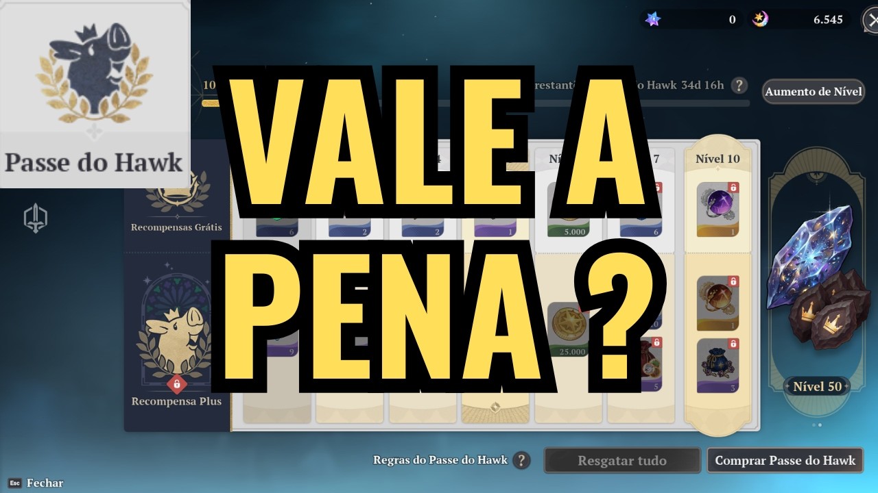 VALE A PENA COMPRAR O PASSE DO HAWK? DESCUBRA NESSE V&Iacute;DEO: THE SEVEN DEADLY SINS ORIGIN