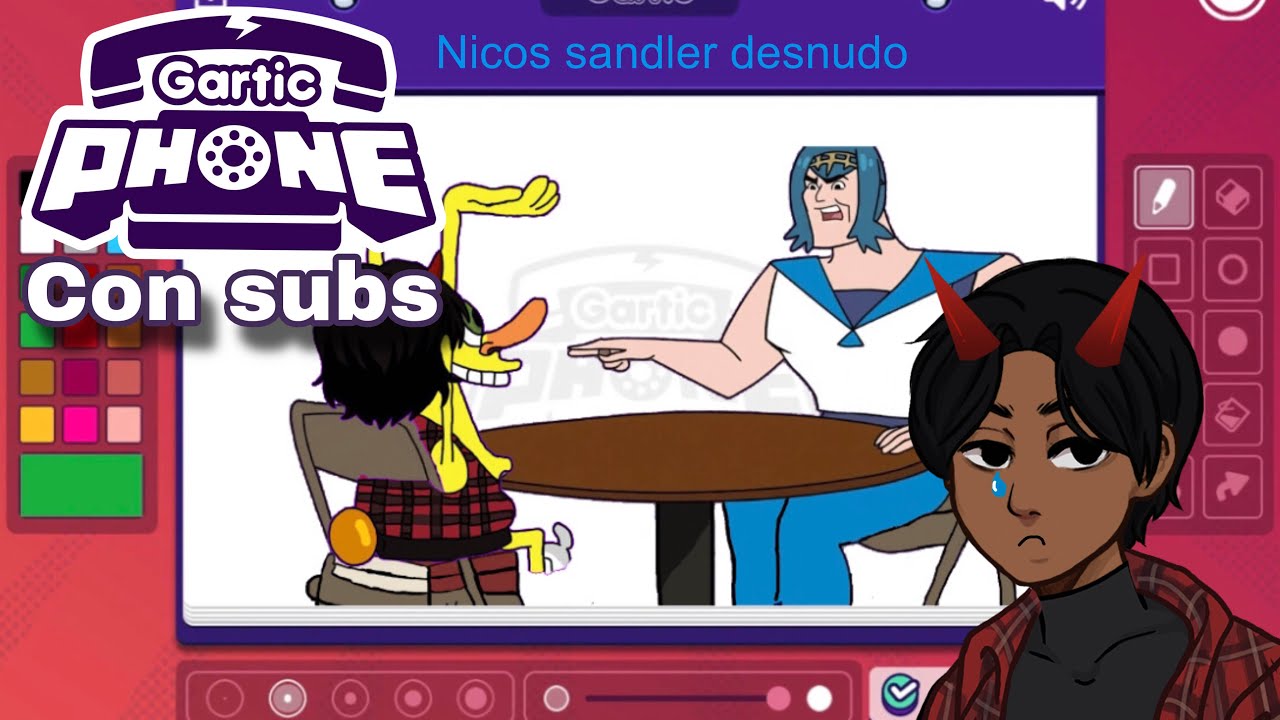 Jugando GARTIC PHONE Con Subs - Soy Un Gran Pintor