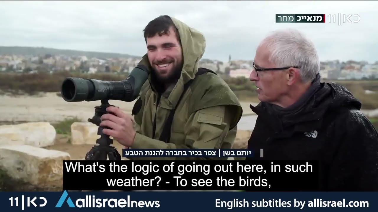 Birdwatching in Israel even in times of war | Kan 11