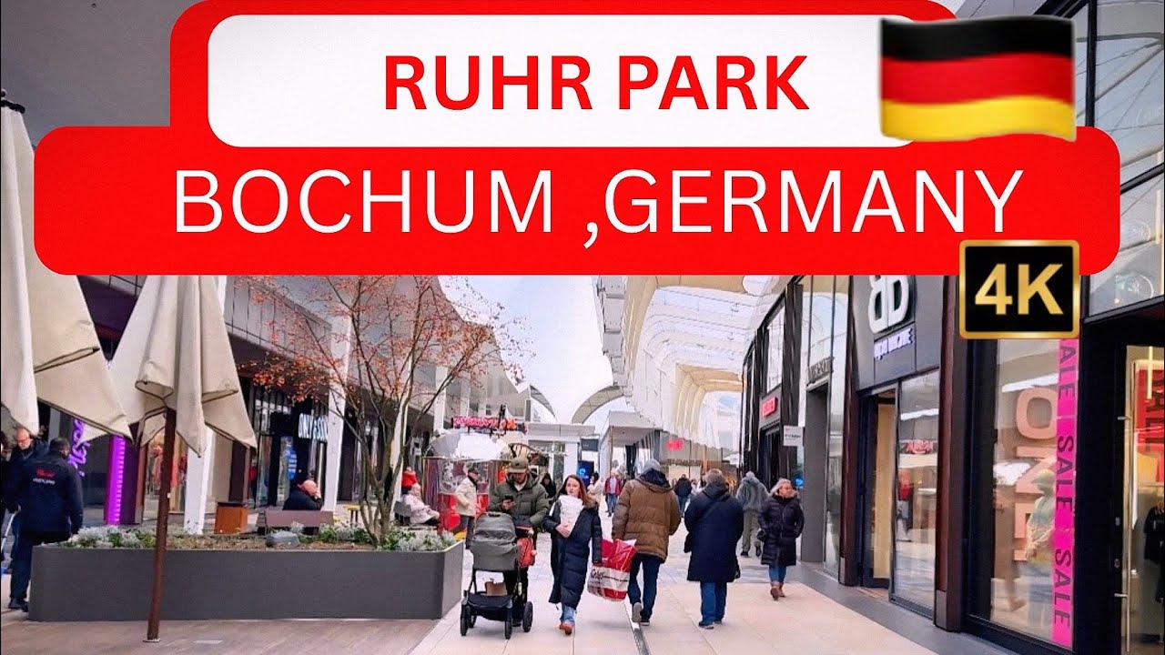 Ruhr Park Bochum 4K | Germany's Best Shopping Experience 🇩🇪🛍️ جولة في رور بارك بوخوم