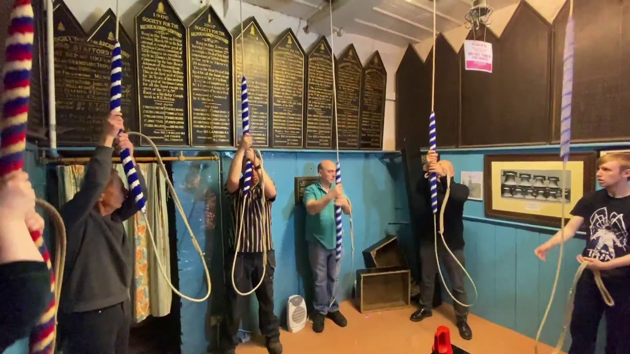 Bell Ringing St Bartholomew's Church Wednesbury