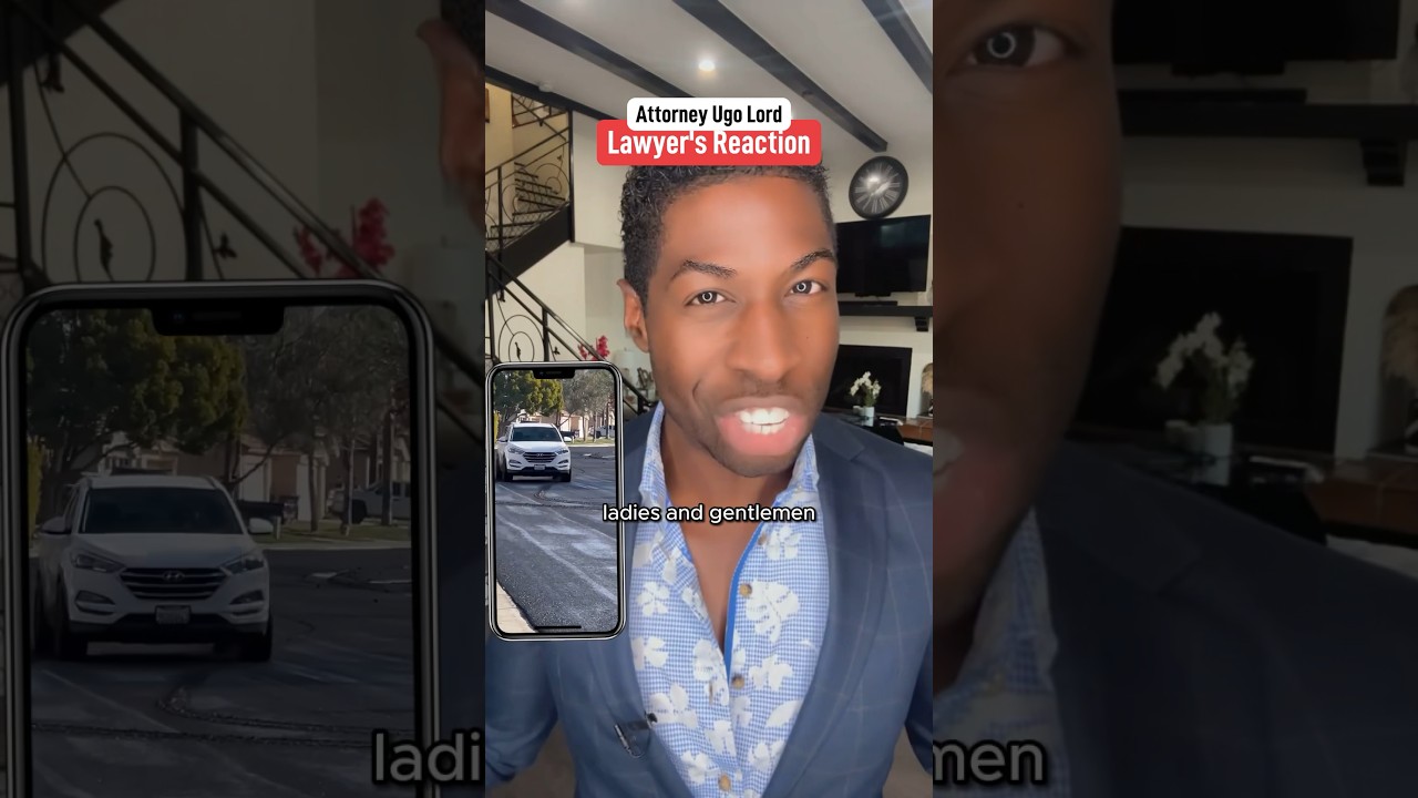 Driver ruins freshly paved road. Is the driver responsible to fix it￼? Attorney Ugo Lord reacts!