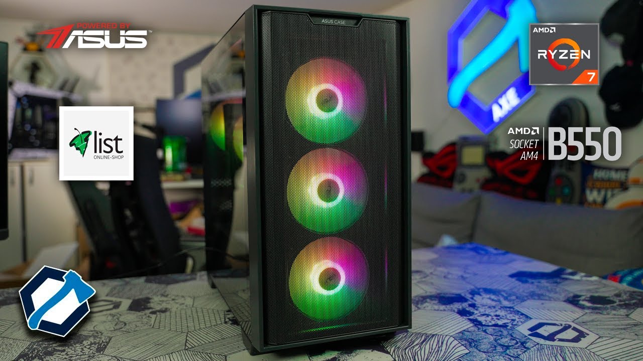 Nastavljamo sa PC DIY bildovima - Odličan EWE PC AMD GAMING Powered by ASUS računar