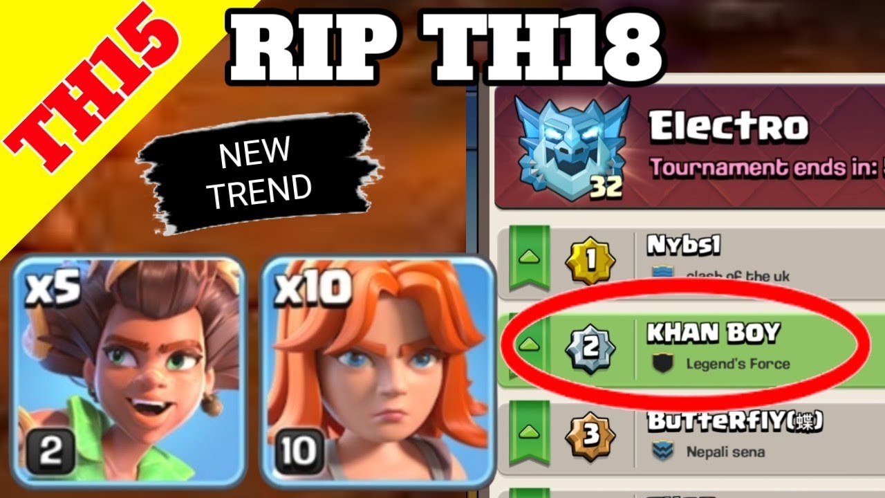 2025 Th15 Vs Th17 & 18: Can We Really Destroy A Th18 With Th15 Troops? (Clash Of Clans)