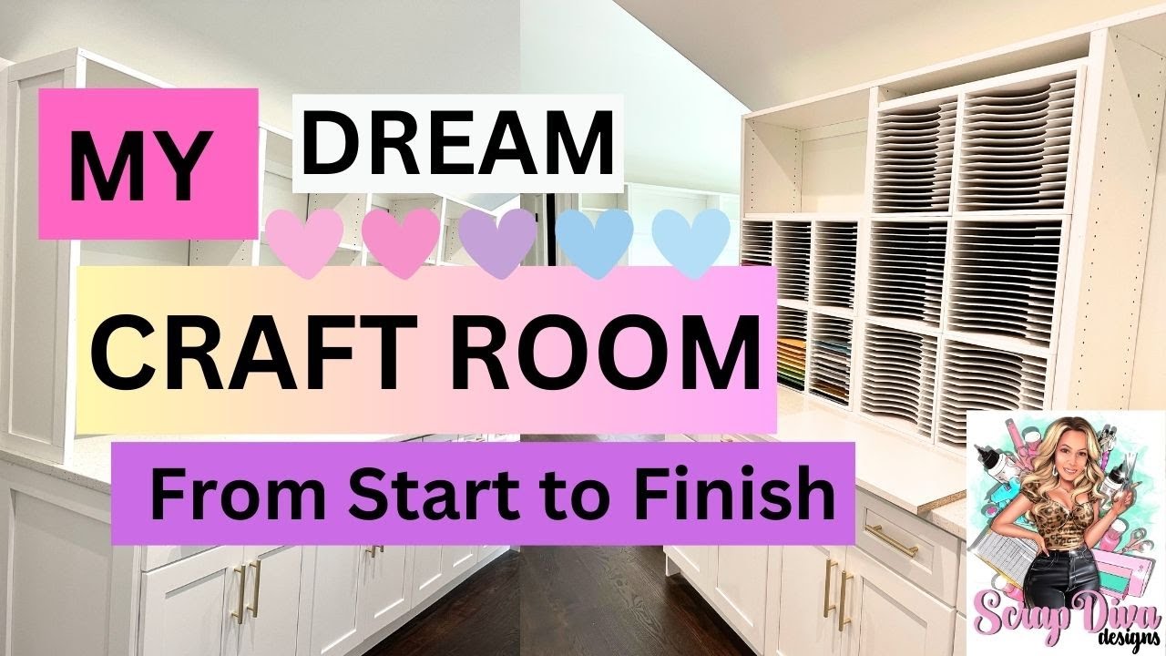 Dream Craft Room Start to Finish EP 14 🤩