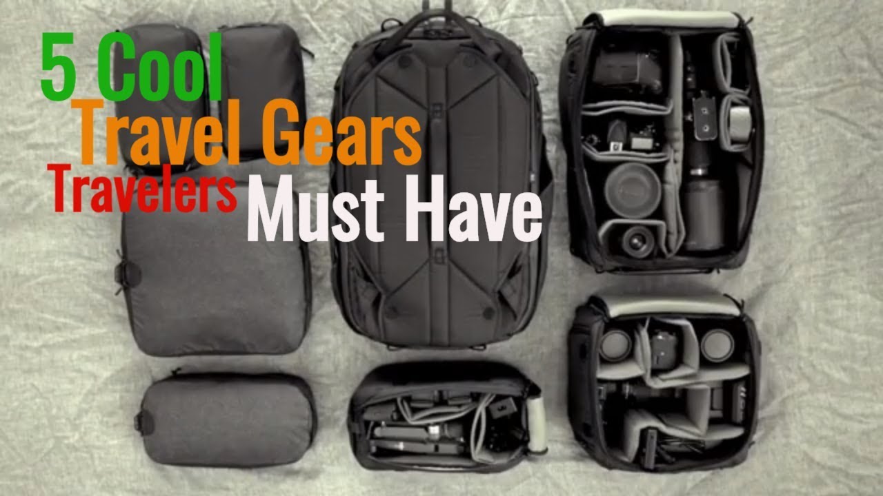 5 Cool Travel Gears Every Traveler Must Have in 2018
