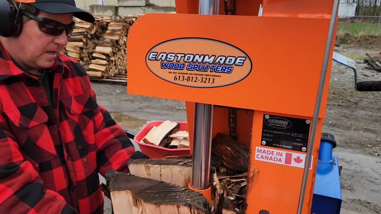 A Log Splitter For Beginners?  The Eastonmade Axis