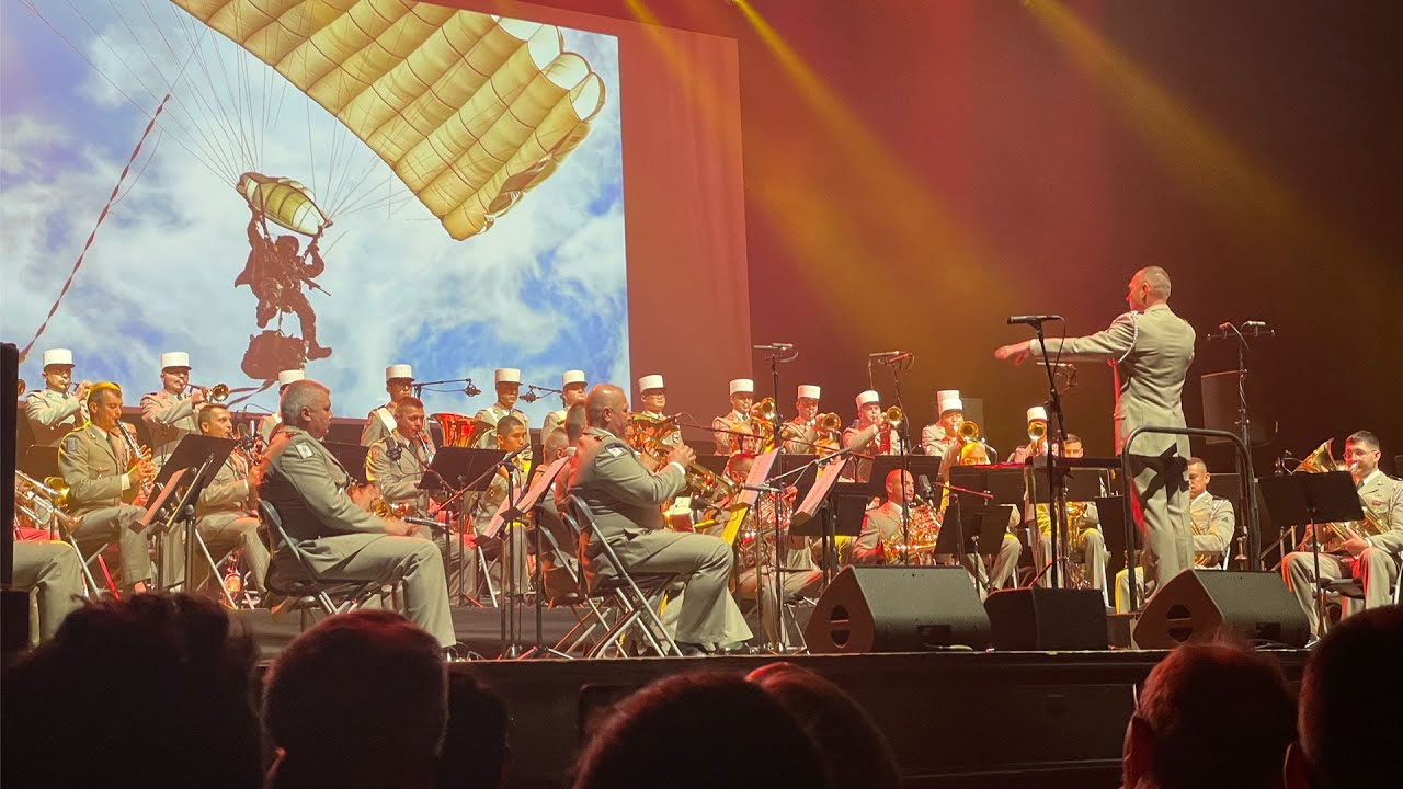 Musique De La Légion Etrangère at l’Olympia Paris
